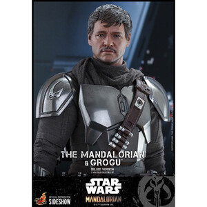 Hot Toys Star Wars The Mandalorian 2-Pack 1/6 Scale The Mandalorian & Grogu Deluxe Version 