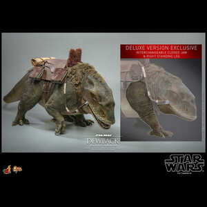 Hot Toys Star Wars: Episode IV 1/6 Scale Dewback Deluxe Version 37 cm 