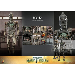 Hot Toys Star Wars: The Mandalorian 1/6 Scale IG-12 
