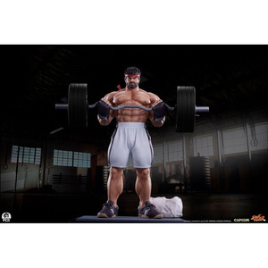 Premium Collectibles Studio Street Fighter 1/4 Scale Premier Series Ryu Battle Edition: Powerlifting 