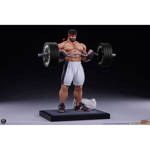 Premium Collectibles Studio Street Fighter 1/4 Scale Premier Series Ryu Battle Edition: Powerlifting 