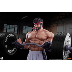 Premium Collectibles Studio Street Fighter 1/4 Scale Premier Series Ryu Battle Edition: Powerlifting 