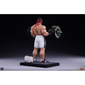 Premium Collectibles Studio Street Fighter 1/4 Scale Premier Series Ryu Battle Edition: Powerlifting 