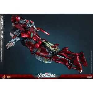 Hot Toys The Avengers Movie Masterpiece 1/6 Scale Tony Stark (Mark VII Suit-Up Version) 31 cm 