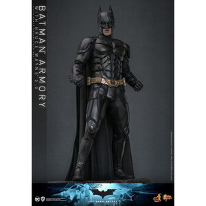 Hot Toys The Dark Knight 1/6 Scale Movie Masterpiece 1/6 Batman Armory with Bruce Wayne Ver 2.0 