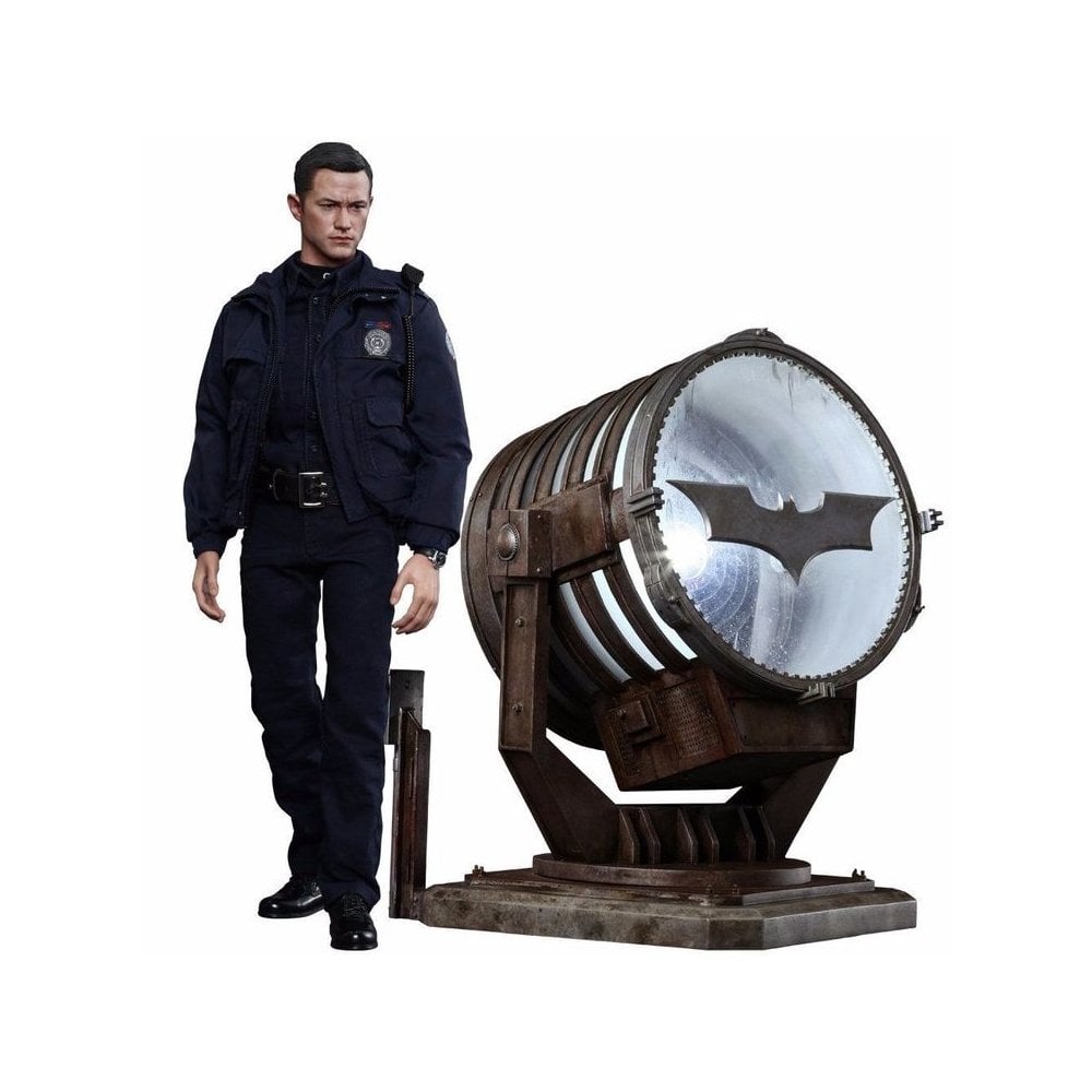 The Dark Knight Rises 1/6 Scale Movie Masterpiece John Blake with Bat-Signal 