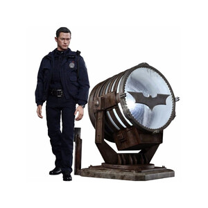 Hot Toys The Dark Knight Rises 1/6 Scale Movie Masterpiece John Blake with Bat-Signal 