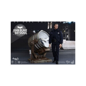 Hot Toys The Dark Knight Rises 1/6 Scale Movie Masterpiece John Blake with Bat-Signal 
