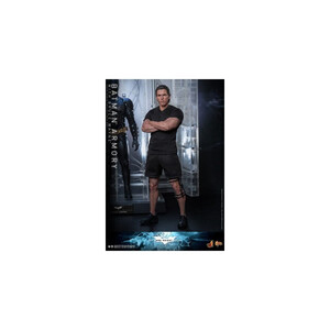 Hot Toys The Dark Knight Rises Movie Masterpiece s & Diorama 1/6 Scale Batman Armory with Bruce Wayne 