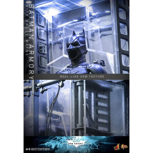 Hot Toys The Dark Knight Rises Movie Masterpiece s & Diorama 1/6 Scale Batman Armory with Bruce Wayne 
