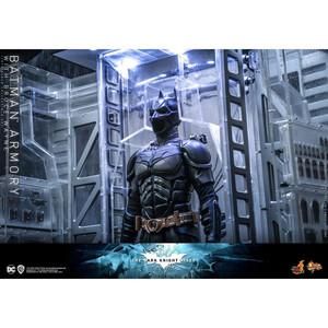 Hot Toys The Dark Knight Rises Movie Masterpiece s & Diorama 1/6 Scale Batman Armory with Bruce Wayne 