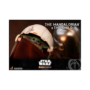 Hot Toys The Mandalorian 1/6 Scale Mandalorian & Child Deluxe Edition 