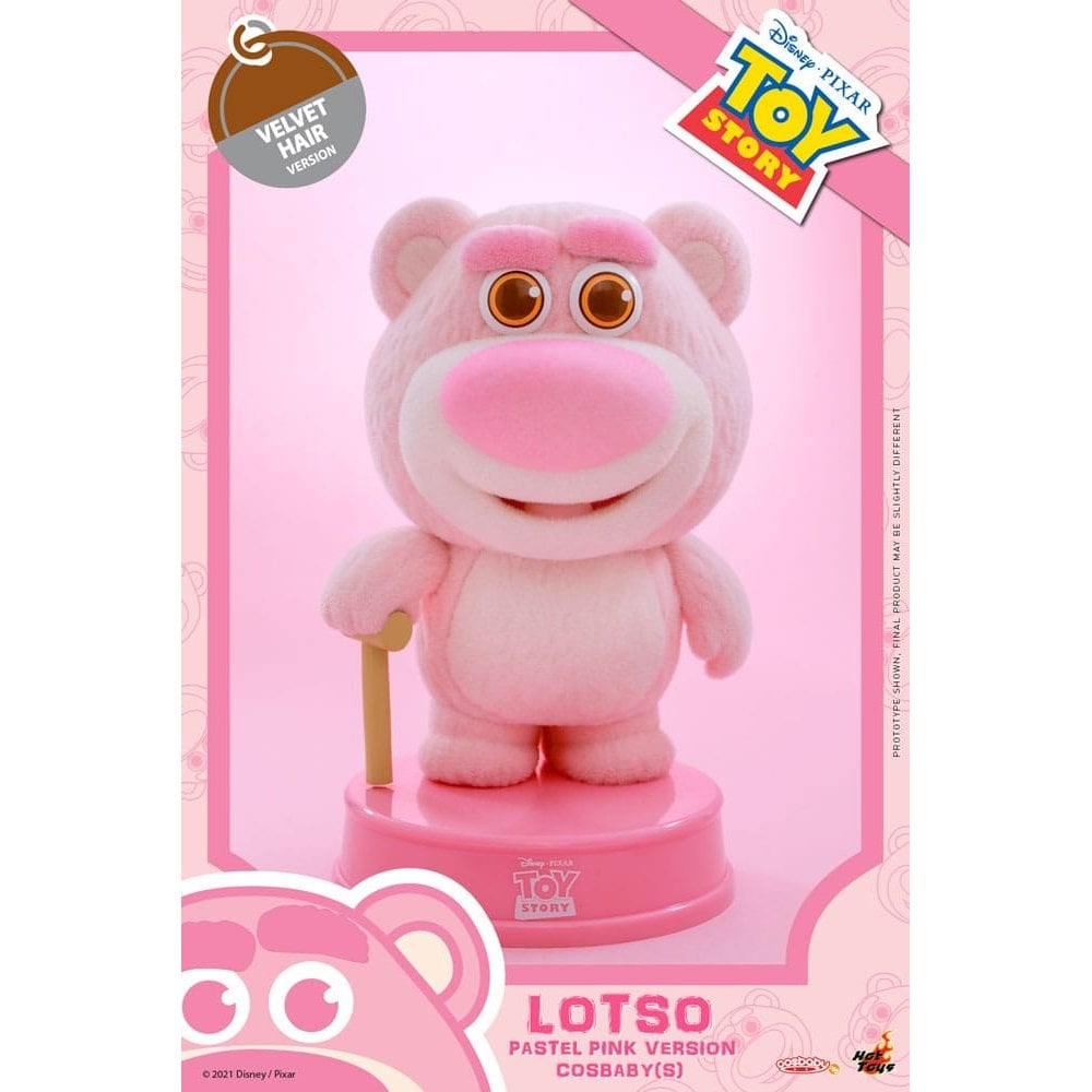 Hot Toys Toy Story 3 Cosbaby (S) Mini Figure Lotso (Pastel Pink Version) 