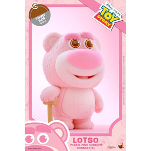 Hot Toys Toy Story 3 Cosbaby (S) Mini Figure Lotso (Pastel Pink Version) 