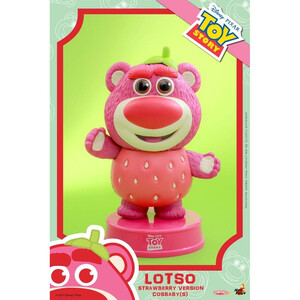 Hot Toys Toy Story 3 Cosbaby (S) Mini Figure Lotso (Strawberry Version) 