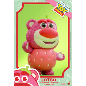 Hot Toys Toy Story 3 Cosbaby (S) Mini Figure Lotso (Strawberry Version) 