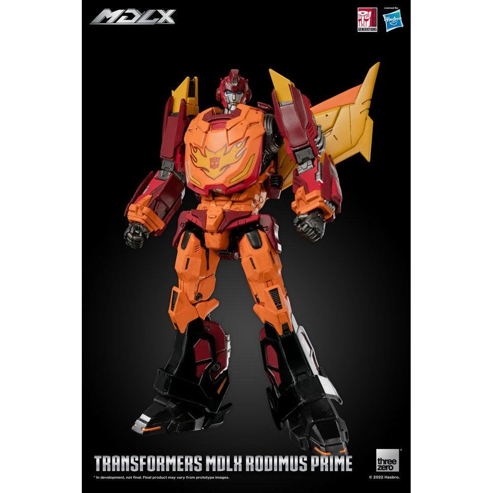 ThreeZero Transformers MDLX Action Figure Rodimus Prime 