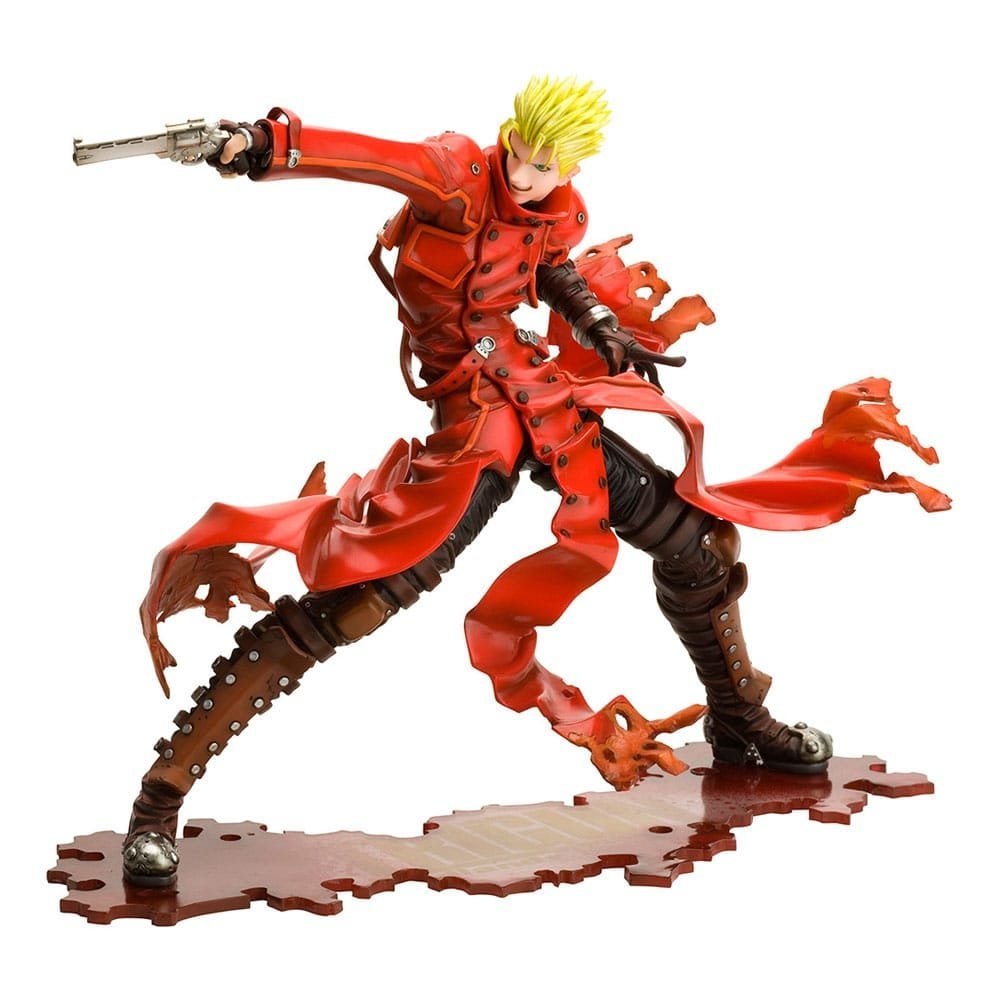 Kotobukiya Trigun Badlands Rumble 1/8 Scale ARTFXJ Vash The Stampede Renewal Package Version 