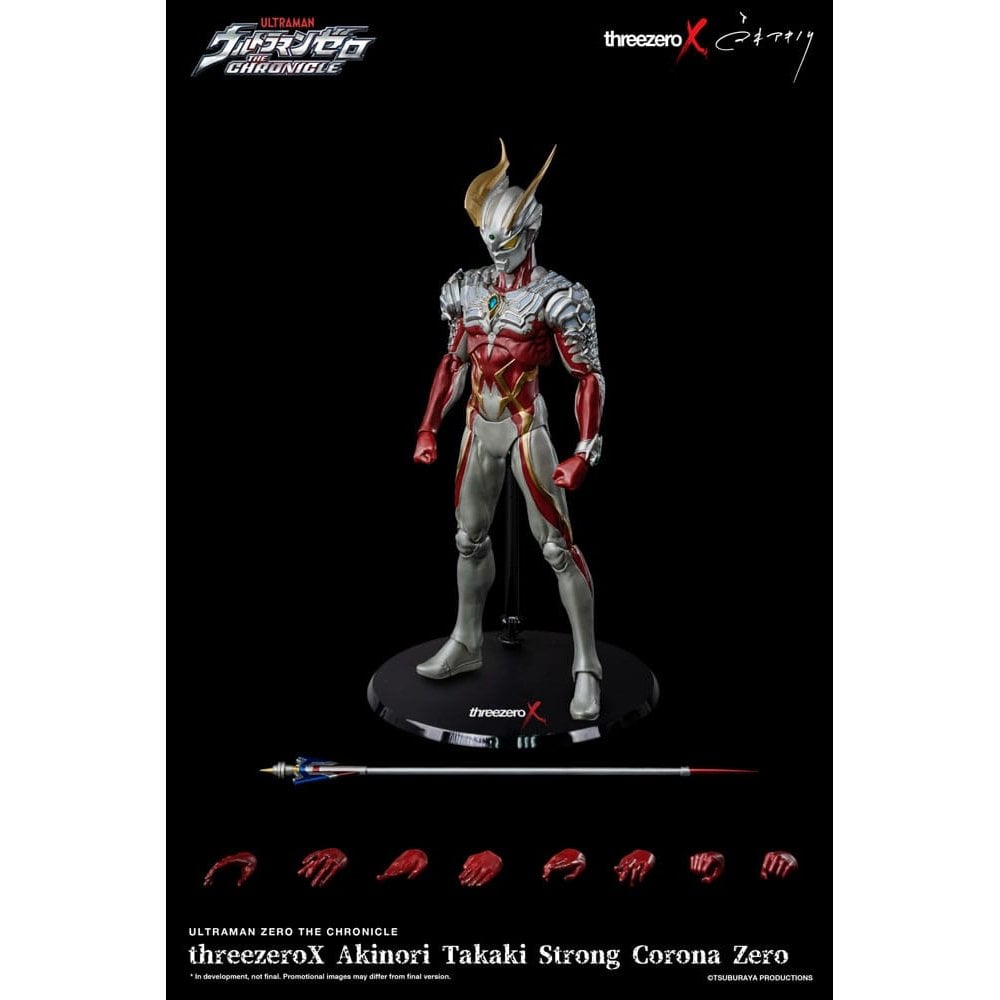 ThreeZero Ultraman Zero: The Chronicle 1/6 Scale Strong Corona Zero by Akinori Takaki 