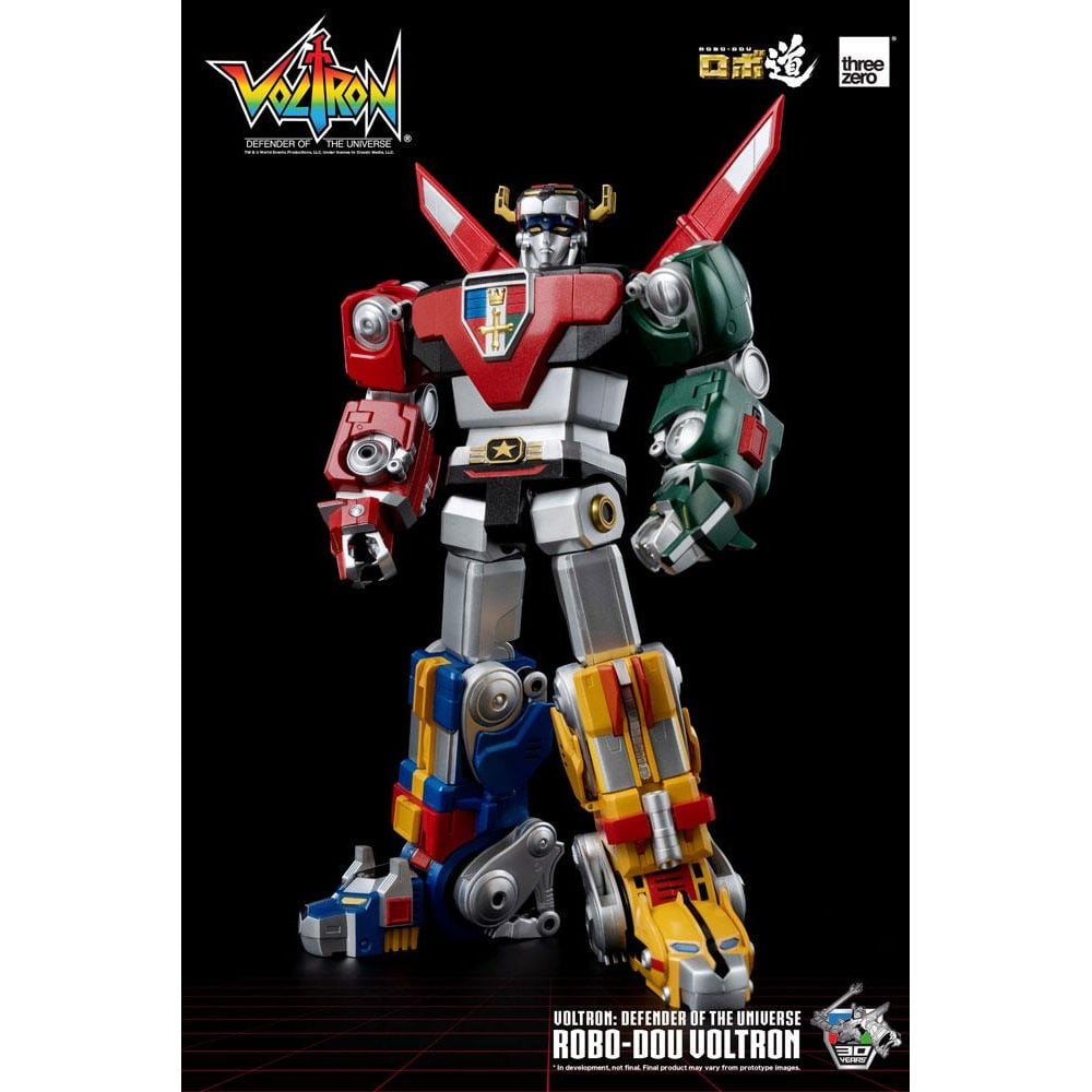ThreeZero Voltron: Defender of the Universe Robo-Dou Action Figure Voltron 