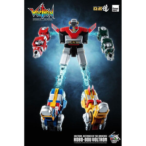 ThreeZero Voltron: Defender of the Universe Robo-Dou Action Figure Voltron 