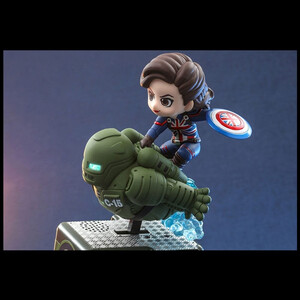 Hot Toys What If...? CosRider Mini Figure with Sound & Light-Up Function Captain Carter 