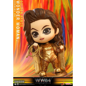 Hot Toys Wonder Woman 1984 Cosbaby (S) Mini Figure Golden Armor Wonder Woman 