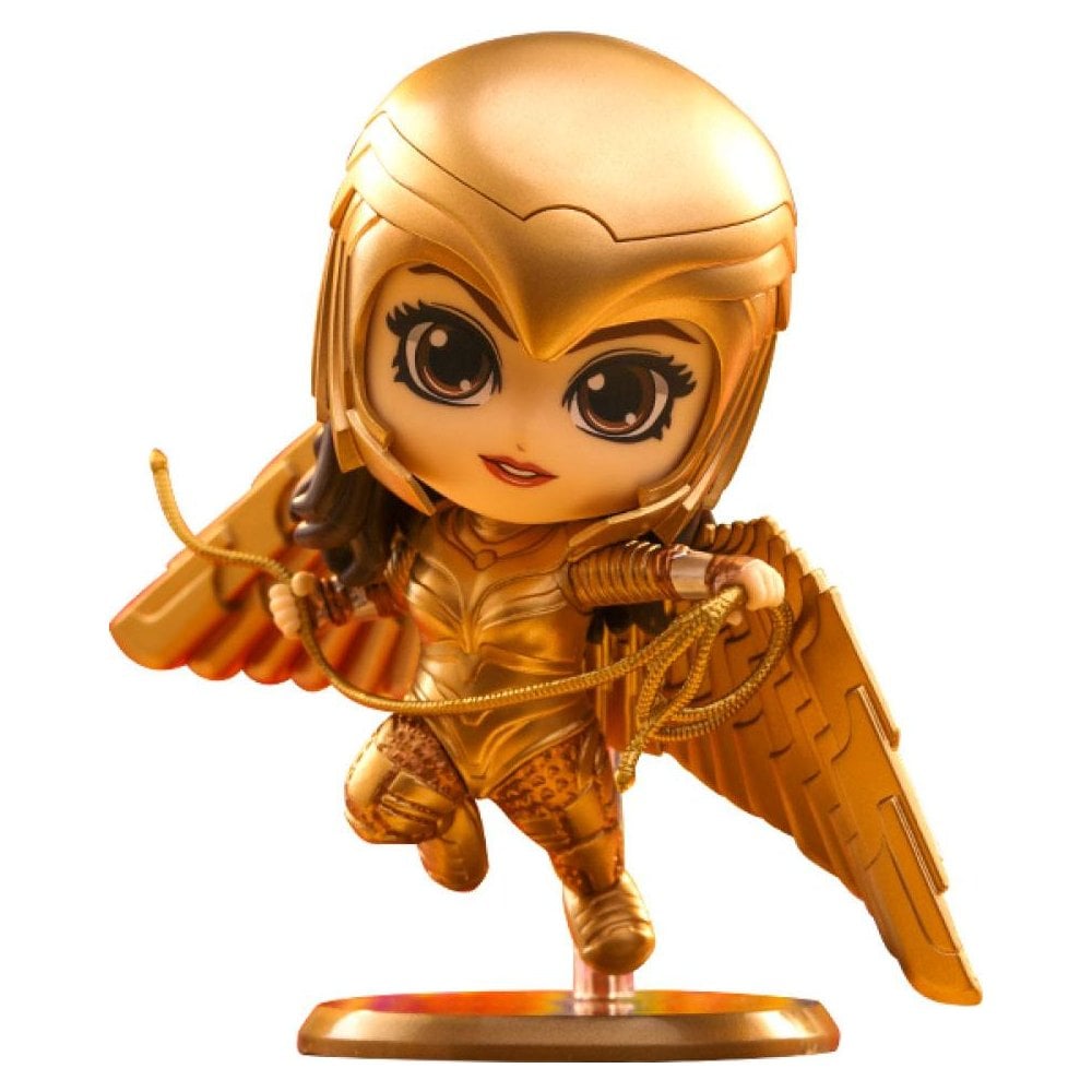 Hot Toys Wonder Woman 1984 Cosbaby (S) Mini Figure Golden Armor Wonder Woman (Flying Version) 