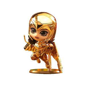 Hot Toys Wonder Woman 1984 Cosbaby (S) Mini Figure Golden Armor Wonder Woman (Metallic Gold Version) 