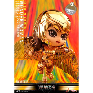 Hot Toys Wonder Woman 1984 Cosbaby (S) Mini Figure Golden Armor Wonder Woman (Metallic Gold Version) 