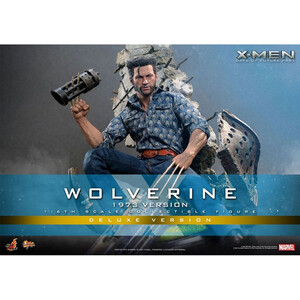 Hot Toys X-Men Days of Future Past Movie Masterpiece 1/6 Scale Wolverine (1973 Version) Deluxe Version 