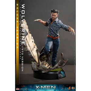 Hot Toys X-Men Days of Future Past Movie Masterpiece 1/6 Scale Wolverine (1973 Version) Deluxe Version 