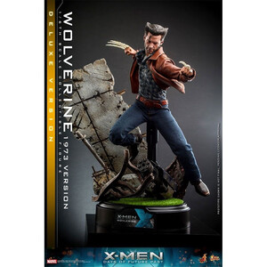 Hot Toys X-Men Days of Future Past Movie Masterpiece 1/6 Scale Wolverine (1973 Version) Deluxe Version 
