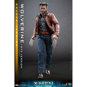 Hot Toys X-Men Days of Future Past Movie Masterpiece 1/6 Scale Wolverine (1973 Version) Deluxe Version 
