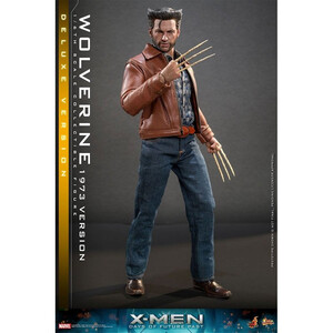 Hot Toys X-Men Days of Future Past Movie Masterpiece 1/6 Scale Wolverine (1973 Version) Deluxe Version 