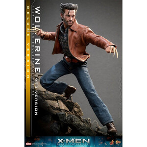 Hot Toys X-Men Days of Future Past Movie Masterpiece 1/6 Scale Wolverine (1973 Version) Deluxe Version 