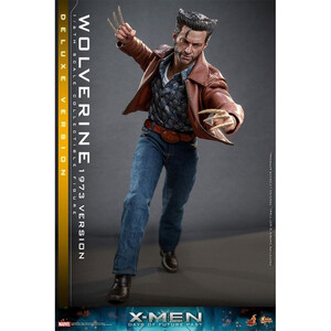 Hot Toys X-Men Days of Future Past Movie Masterpiece 1/6 Scale Wolverine (1973 Version) Deluxe Version 