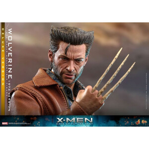 Hot Toys X-Men Days of Future Past Movie Masterpiece 1/6 Scale Wolverine (1973 Version) Deluxe Version 