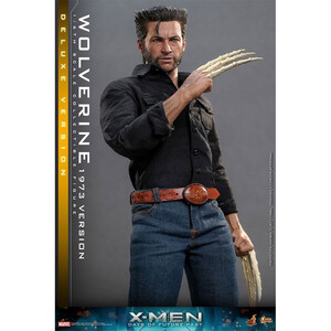 Hot Toys X-Men Days of Future Past Movie Masterpiece 1/6 Scale Wolverine (1973 Version) Deluxe Version 