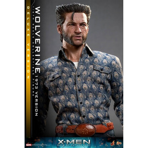 Hot Toys X-Men Days of Future Past Movie Masterpiece 1/6 Scale Wolverine (1973 Version) Deluxe Version 