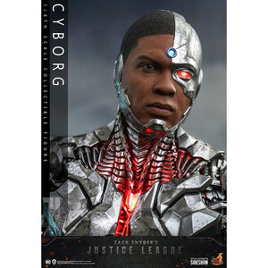 Hot Toys Zack Snyder`s Justice League 1/6 Scale Cyborg 