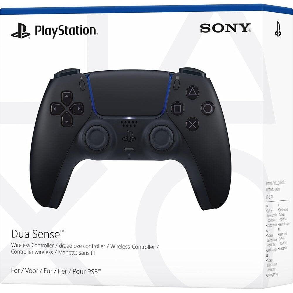 Sony PlayStation 5 Midnight Black DualSense Wireless Controller 