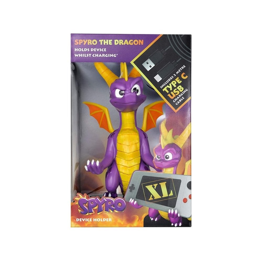 Exquisite Gaming Spyro the Dragon Cable Guy XL Spyro 
