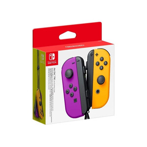 Nintendo Switch Neon Purple & Neon Orange Joy-Con Pair 