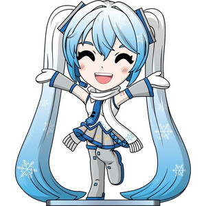 YouTooz Hatsune Miku Youtooz Snow Miku 
