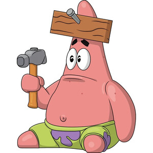 YouTooz SpongeBob SquarePants Youtooz Nail on Head Patrick 