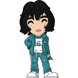 YouTooz Squid Game Youtooz Kang Sae Byeok 