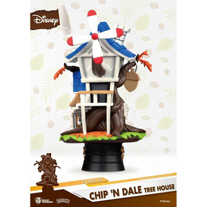 Beast Kingdom Toys Disney Summer Series D-Stage Chip 'n Dale Tree House 