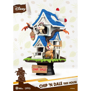Beast Kingdom Toys Disney Summer Series D-Stage Chip 'n Dale Tree House 