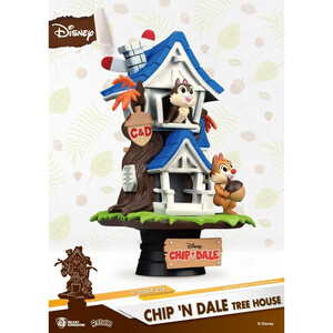 Beast Kingdom Toys Disney Summer Series D-Stage Chip 'n Dale Tree House 